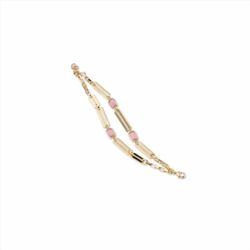 Pulsera Sovrani Bronce 16+3cm J9130 Chapado Ojo De Gato