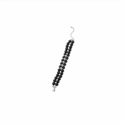 Pulsera Sovrani Bronce 16+4cm J8691 Perla Negra Y Circonitas