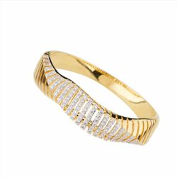 Pulsera Sovrani Bronce 6cm J11081 Chapado Circonitas