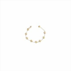 Pulsera Sovrani Plata Dorada 17+4cm J11314 Chapa