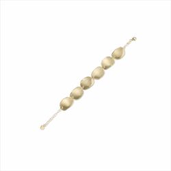 Pulsera Sovrani Plata Dorada 18+3cm J11327 Chapa Redondo