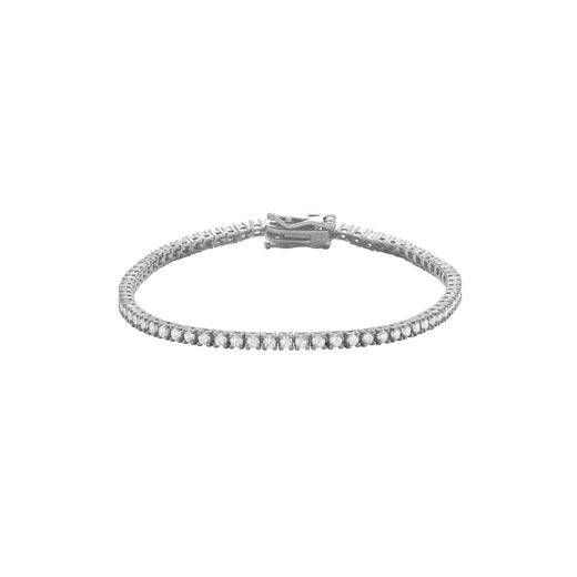 Pulsera Tenis Plata Mujer PUZ0147RH20 Circonitas