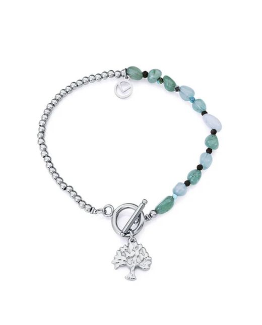 Viceroy Steel Bracelet 18cm Women 14199P01000 Tree of Life Stones
