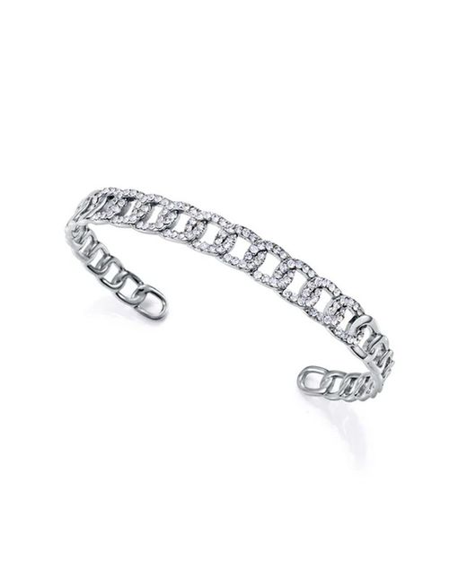 Pulseira Viceroy Aço 6cm Feminina 14184P01000 Elos Rígidos Zircônia