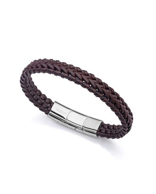 Bracelet Homme Viceroy 14070P09011 Cuir Marron