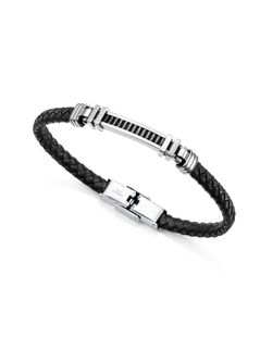 Pulsera Viceroy Hombre 14120P01010 Piel Negra