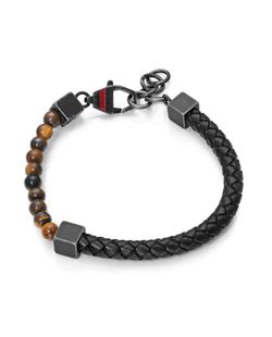 Pulsera Viceroy Hombre 14134P01019 Piel Negra
