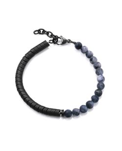 Pulsera Viceroy Hombre 14135P01010 Labradorita Hematita