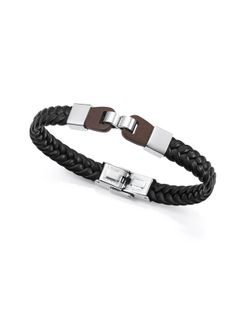 Pulsera Viceroy Hombre 75348P01010 Piel Negra