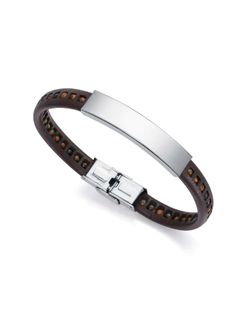 Pulsera Viceroy Hombre Piel Marrón 14004P01011