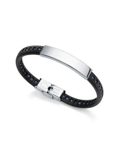 Pulsera Viceroy Hombre Piel Negra 14004P01010