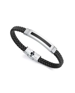 Pulsera Viceroy Hombre Piel Negra 14016P01010