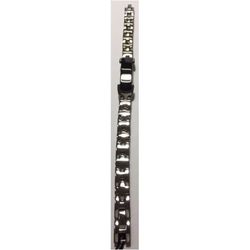 Pulsera Xernus Acero Negro 1078-AA Tipo Relojeria