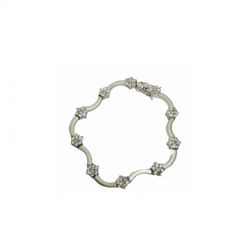 Pulsera Xernus Plata NF1710 Flores Circonitas