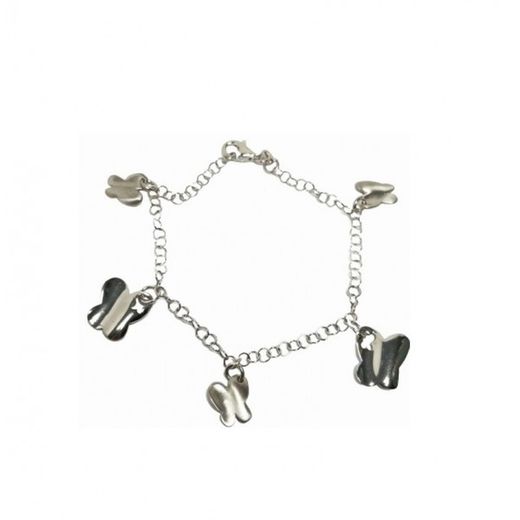 Xernus Silver Bracelet NF2265 Butterflies
