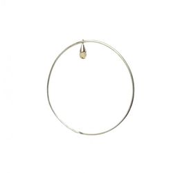 Pulsera Xernus Plata NF2581-BG Lagrima Color Beige