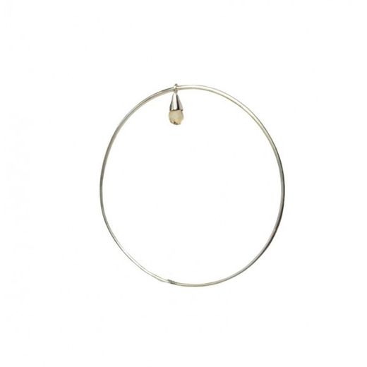 Pulsera Xernus Plata NF2581-BG Lagrima Color Beige
