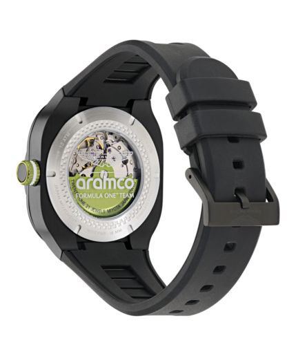Reloj Aston Martin Hombre MTFC1F601 Sport Negro Acero Negro Automático
