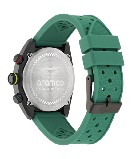 Reloj Aston Martin Hombre MTFD2F603 Sport Verde Fibra de Carbono Cronógrafo Analógico