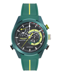 Reloj Aston Martin Hombre MTFR1F602 Sport Verde Acero Verde Cronógrafo Analógico