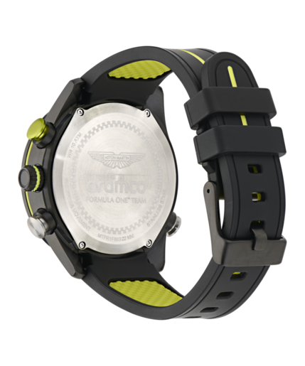 Reloj Aston Martin Hombre MTFR1F603 Sport Negro Acero Negro Cronógrafo Analógico