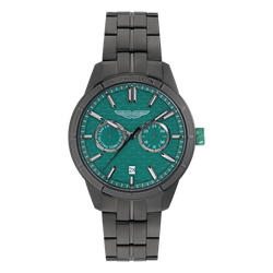Reloj Aston Martin Hombre MTIH2S601 Acero Gun Metal Analógico