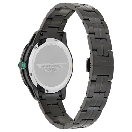 Reloj Aston Martin Hombre MTIH2S601 Acero Gun Metal Analógico