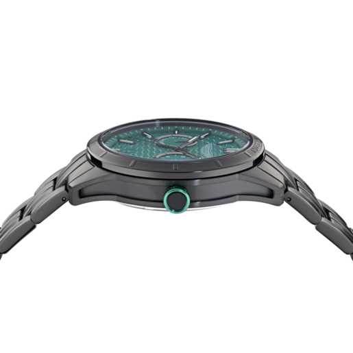 Reloj Aston Martin Hombre MTIH2S601 Acero Gun Metal Analógico