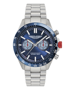 Reloj Aston Martin Hombre MTIS1F503 Cronógrafo Acero Analógico