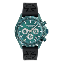 Reloj Aston Martin Hombre MTIS2S605 Cronógrafo Sport Negro Acero Verde