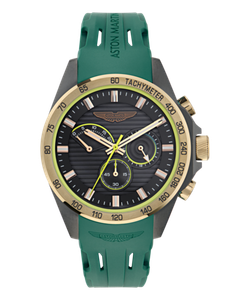 Reloj Aston Martin Hombre MTRH1F501 Cronógrafo Sport Verde Acero Gris Analógico