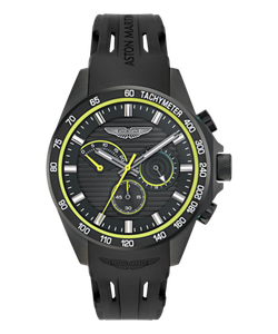 Reloj Aston Martin Hombre MTRH1F503 Cronógrafo Sport Negro Acero Analógico