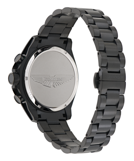 Reloj Aston Martin Hombre MTRH2S601 Cronógrafo Acero Gun Metal Solar