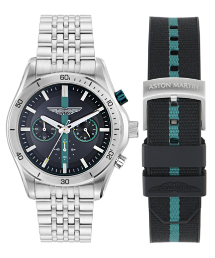 Reloj Aston Martin Hombre MTRL1F607 Cronógrafo Acero Analógico