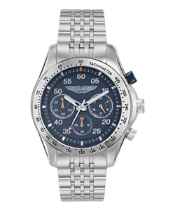 Reloj Aston Martin Hombre MTRS1F503 Cronógrafo Acero Analógico