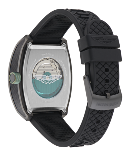 Reloj Aston Martin Hombre MTRT1F502 Sport Negro Titanio Automático