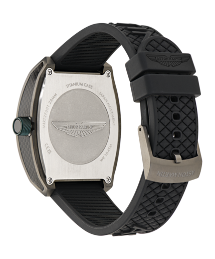Reloj Aston Martin Hombre MTRT2F601 Sport Negro Titanio-Fibra de Carbono Analógico