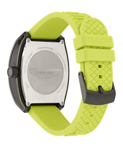 Reloj Aston Martin Hombre MTRT2F603 Sport Amarillo Titanio-Fibra de Carbono Analógico