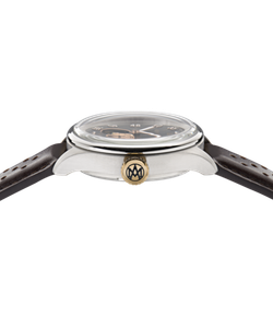 Reloj Aston Martin Hombre MTTS1F501 Piel Marrón Acero Automático