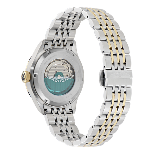 Reloj Aston Martin Hombre MTTS1S601 Acero Bicolor Dorado Automático