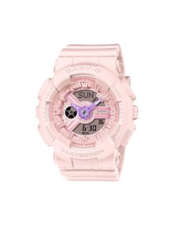 Reloj Baby-G Casio Mujer BA-110AH-4A Resina Rosado Sport Analógico-Digital