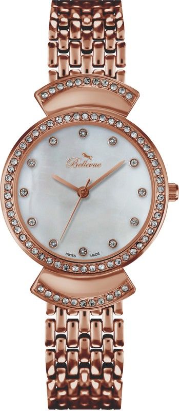 Reloj Bellevue Mujer D.50 Metal Rosa