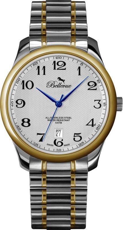 Relógio Feminino Bellevue F.8 Aço Inoxidável Cinza