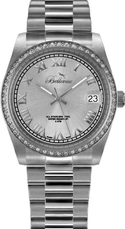 Bellevue Women's Watch H.3 Stainless Steel Grey