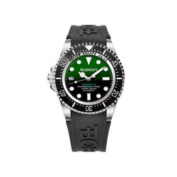 Bobroff Men's Watch BF0002I-BFSTN Black Rubber