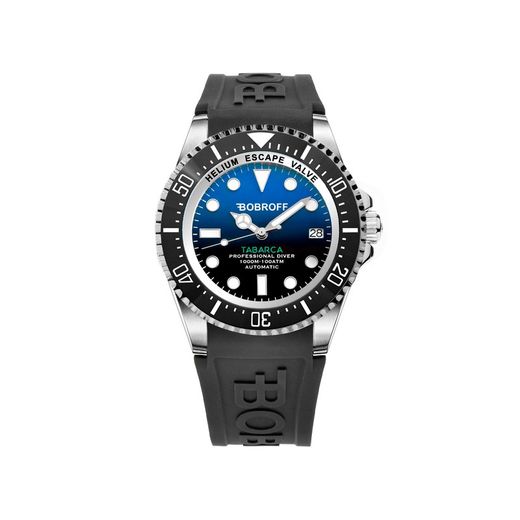 Reloj Bobroff Hombre BF0003-BFSTN Caucho Negro