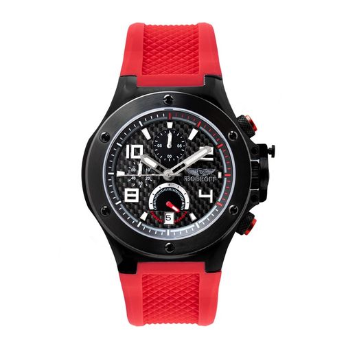 Rellotge Bobroff Home BF1002M14 Cautxú Vermell