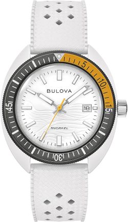 Reloj Bulova 98B459 Sport Blanco Hybrid Ceramic Analógico