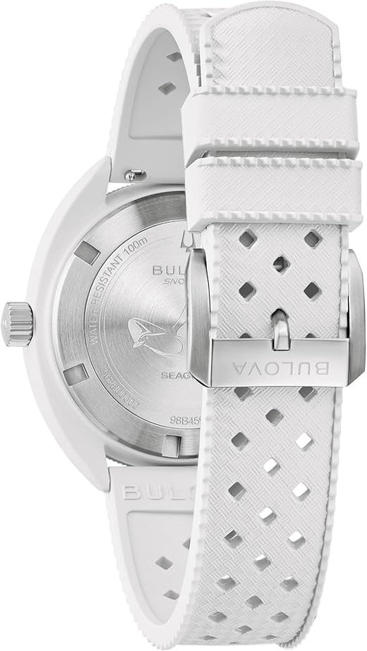 Reloj Bulova 98B459 Sport Blanco Hybrid Ceramic Analógico