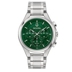 Bulova Men's Watch 96A297 Curv NR20-Y1D Steel